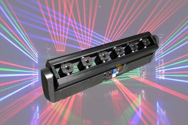 Moving Bar Laser Light 6 X 500Mv Rgb