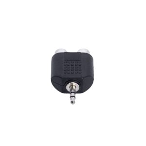 ADAM HALL Y-Adapter RCA female x Minijack TRS