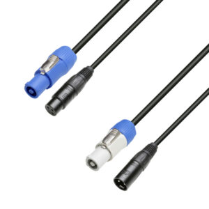 ADAM HALL Hybrid Cable | Power & DMX 3 m